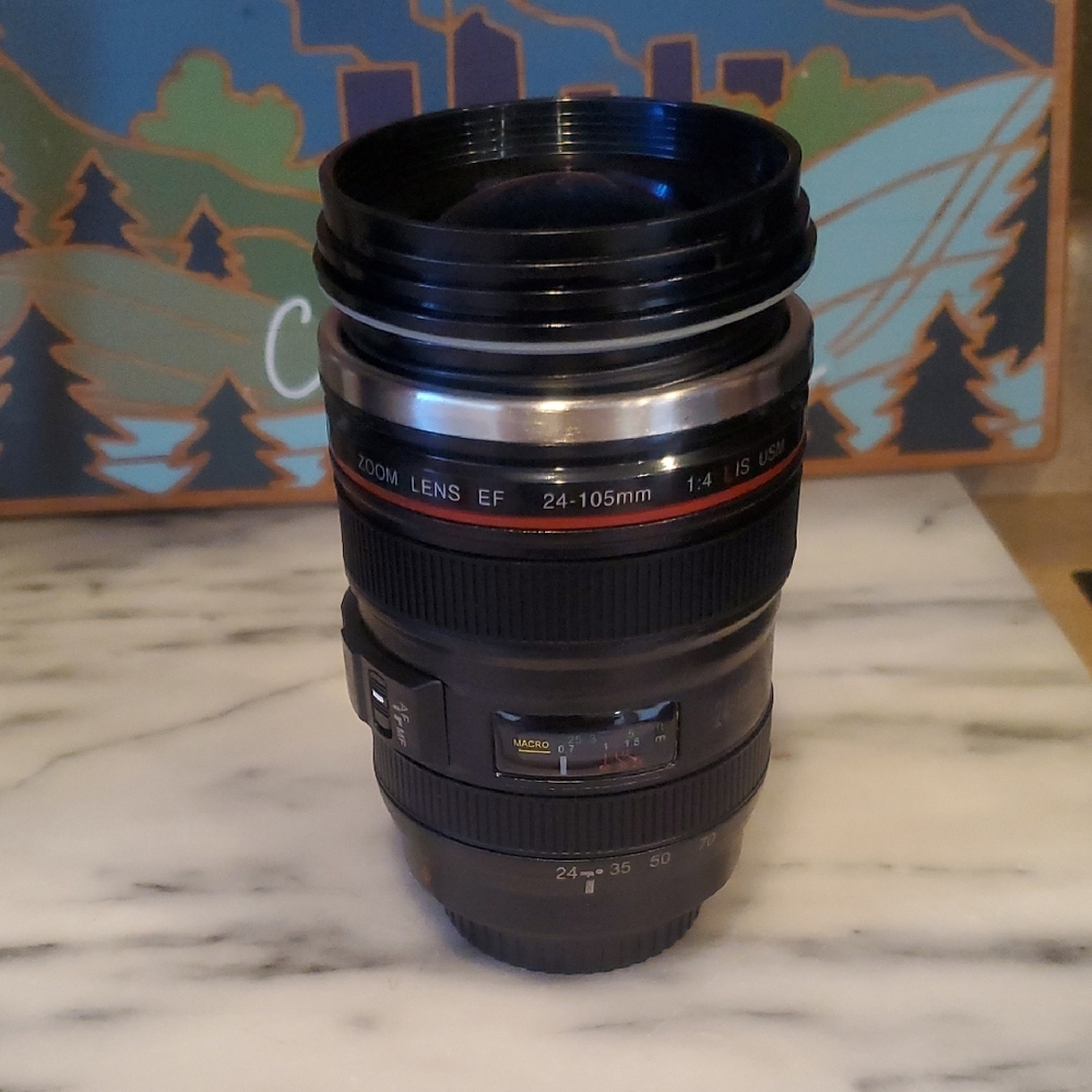 Camera Lens Mug- Novelty Lens Design